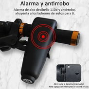 Alarma Antirrobo para Moto, Bicimoto, Bicicleta, kit completo con juego de baterías de repuesto, llavero. - Img 57047579