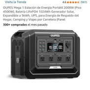 OUPES Mega 1 Estación de energía portátil - Img 56753735