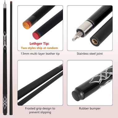 🎱 Taco de Billar Compuesto de Fibra de Vidrio, una obra maestra de ingeniería y diseño. 💲$70 USD! 💲 ✅: Fabricado c - Img 121868039