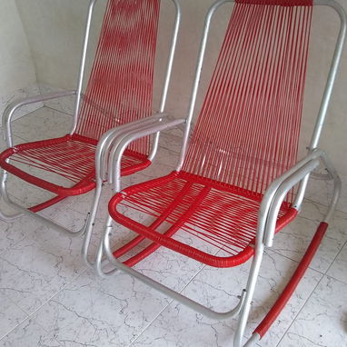 Se venden se reparan forran los sillones de aluminio a domicilio solo C habana interesados llamar o WhatsApp 59318903 - Img 122357417