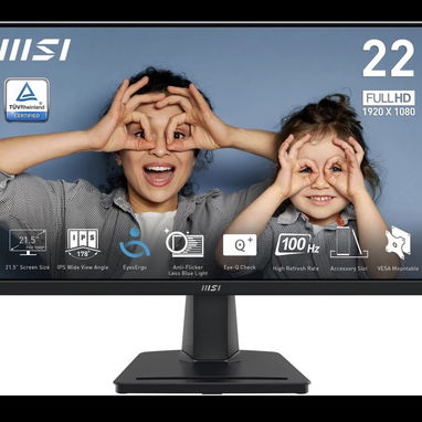 MONITOR MSI PRO 22” IPS-LED|MOD: MP225|FHD(1920x1080p)|100Hz|HDMI + VGA|EN CAJA!!-SELLADOS_53849890_ - Img 125043192
