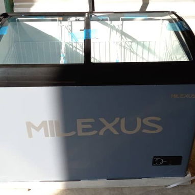 Exhibidora Para Cárnicos Horizontal 9 pies Milexus, Gris precio $670 USD transporte incluido - Img 124511161