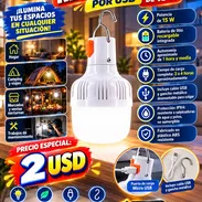 💡15W 💡FOCO LED RECARGABLE POR USB DE 15 W. TENEMOS MENSAJERÍA CON FACTURA Y GARANTÍA. 📲 54833699 - Img 58342236