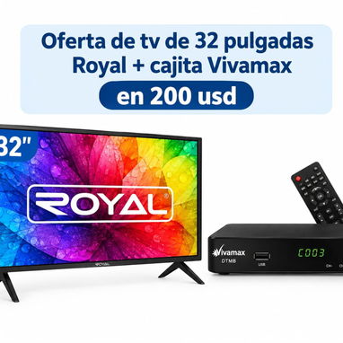 Televisores  de 32" , 43 " - 5/6