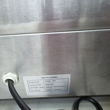 ✅Plancha electrica-💵$670usd - 3/5