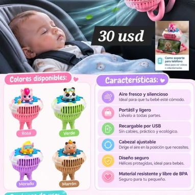 Sofá y ventilador para niños - 2/2