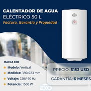 Calentandor Eléctrico de 50L MARCA EKO - Img 55553293