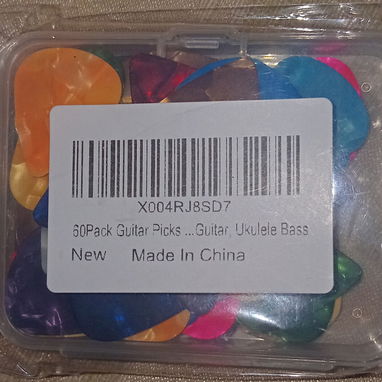 Púas para guitarra marca Fender con diseños de figuras, Abalone - Img 126113427