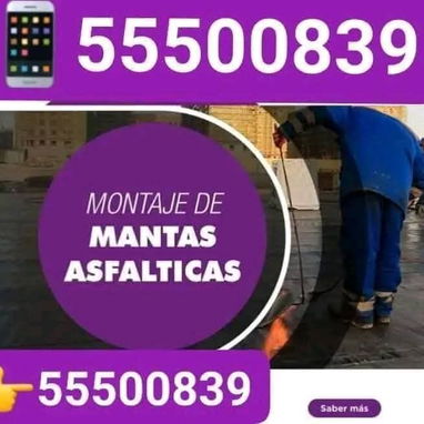 Servicio Profesional En La Colaboración Montaje y Reparación Manta Alfatica o Papel De Techo Con Todo Incluido - Img 122948525