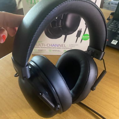 🚧 Hoco W113 - Auriculares para juegos USB 7.1 negros con micrófono omnidireccional 🚧 - 3/3