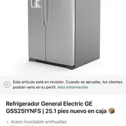Refrigerador General Electric MODEL GE GYE21JYMFS nuevo NEW en caja - Img 55896296