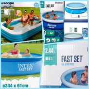 PISCINAS 😁 FRESCOS SIEMPRE💦 Todos los tamaños - Img 45243467