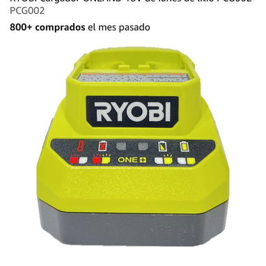 Cargador Ryobi nuevo 40 usd - 3/3