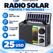 Radio portátil solar - Img 57599697