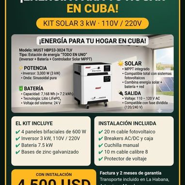 ☀️🔋 ¡Llegaron los KITS SOLARES a Stella! 🔋☀️  🔥 ¡Al mejor precio del mercado, para nuestra querida familia Stella! ❤️ - 5/10