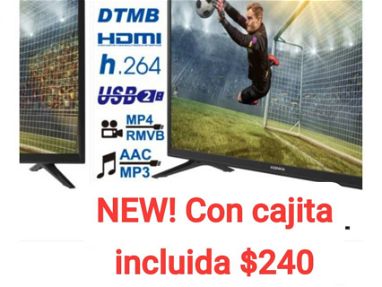 Tv Konka 32" con cajita incluida. TV de 43" + cajita HD. Nuevos y con garantia - Img 67928872