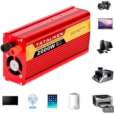 INVERSOR CONVERTIDOR 2000W DE CORRIENTE PARA SISTEMA SOLAR 12V A 110V NEW!!!!! - 3/3