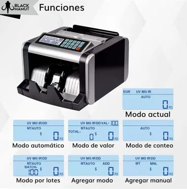 Máquina Contadora De Billetes Automática Detecta Billetes Falsos - Img 89808873