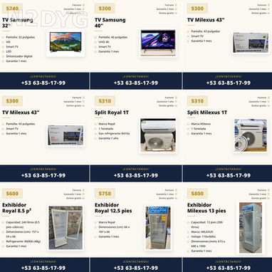 Lavadoras y televisores nuevos disponibles - 4/4