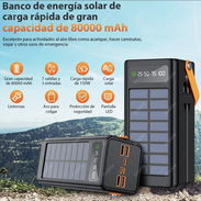 Power bank 80000 mah con Panel solar - Img 53710416