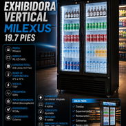 ❄️ 19.7 PIES ❄️ EXHIBIDORA VERTICAL MILEXUS. MENSAJERÍA CON FACTURA Y GARANTÍA. 📲 54833699 - Img 55985159