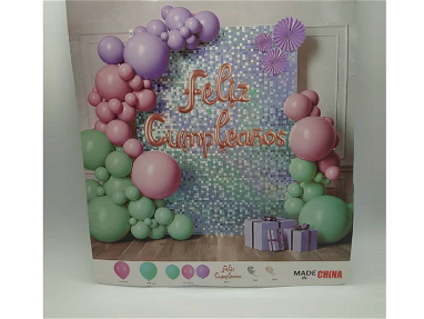 🎇🎈🎁Decoración de Cumpleaños con diversos formatos con globos números - Img 65455328