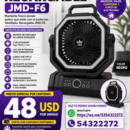 Ventilador Recargable JMD-F6 por cantidad - Img 55664288