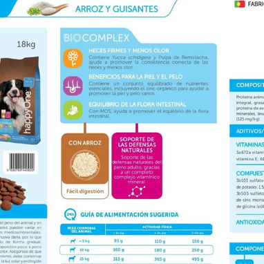 Pienso HappyOne 4kg perros adultos - 2/2