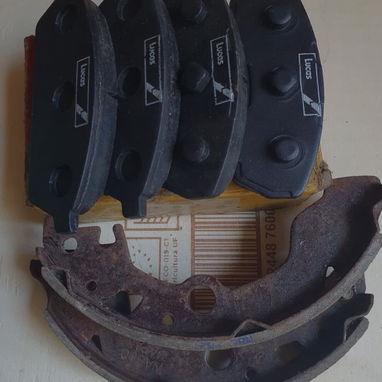 Vendo 4 pastillas de freno y 2 bandas de freno de subaru.telf 52528296 - Img 105299385