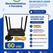 📡 OLAX Scorpio X60 – Router Wi-Fi AC1200. Nuevos en sus cajas selladas. - Img 57043512