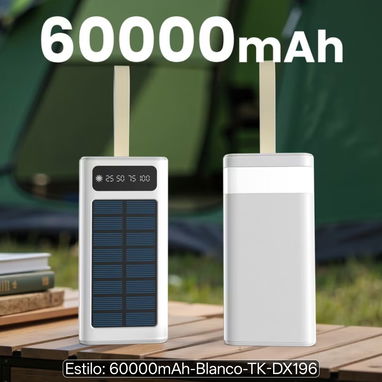 Power Bank Solar, 222wh / 60,000 mah con carga rápida de 22,5W - Img 126881046