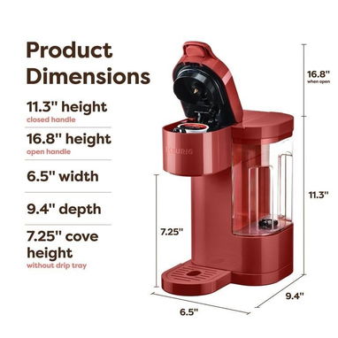 Cafetera Keurig K-Express Essentials – Roja - 2/3