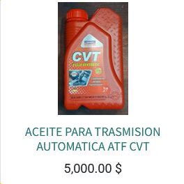 ACEITE DE TRASMISION - Img 118199789
