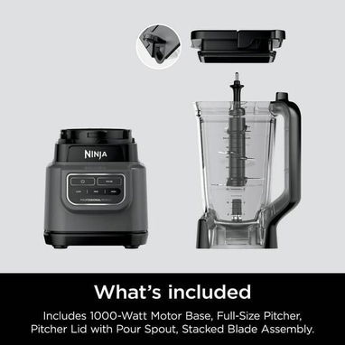 Licuadora Ninja Classic 1000W con Jarra de 72 Oz Si es Ninja es Buena cuenta con eso calidad por excelencia $149 - 6/10