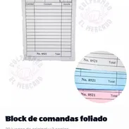 📝 ¡Block de Comandas Folíadas - 20 Juegos + 2 Copias! - 220 MN - Img 55861933