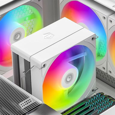 ID-COOLING SE-214-XT V2 ARGB Disipador de aire para CPU blanco - Img 122556236