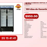 NEVERA EXHIBIDORA VERTICAL 19.7PIES MILEXUS VPT-0200 - Img 56216214