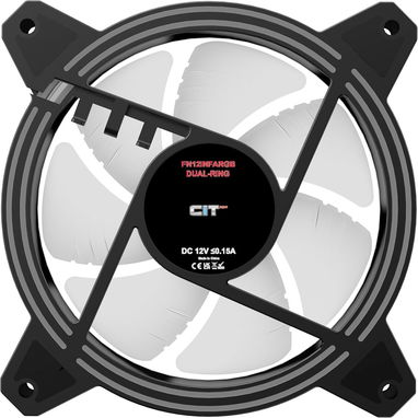 Kit de Fanes SAMA 3CF1201 ARGB $35 USD Nuevo en su caja con mando a distancia. - Img 85916897