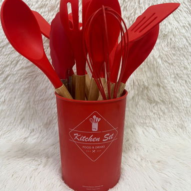 Set de utensilios de silicona (11 piezas(UH) - 3/6