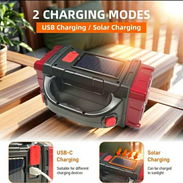 Lámpara LED Recargable con Panel Solar - Img 57632810