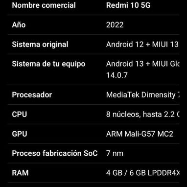 SE VENDE REDMI 10 5G EN PERFECTO ESTADO! 🔥 - 4/8