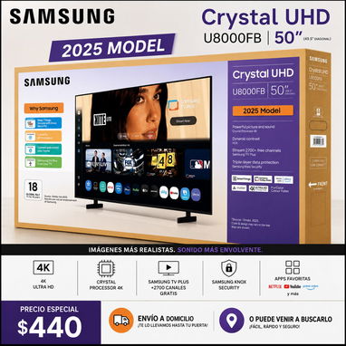 TV de 32” - 55” ( modelos 2025 ) LG , Samsung , Hisense ( Las mejores marcas ) - Img 122402600