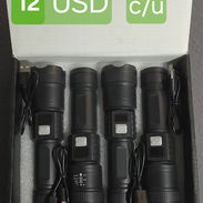 🔥Linterna Táctica   ✅️Precio 12 USD Incluye display indicador de batería y efecto zoom de gran alcance   🎁Aceptam - Img 57575404