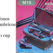 Audífonos inalámbricos M19 en venta - Img 56266525