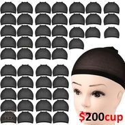Gorro de Peinado Unisex de Nailon para Pelucas y Postizos $200 - Img 56829900