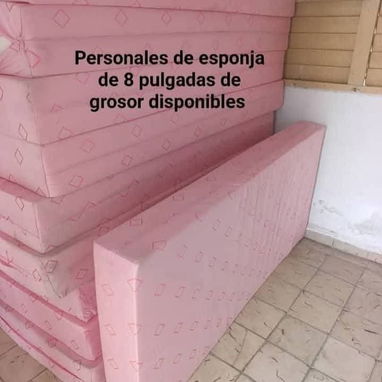 Colchones de esponja cameros de 8 pulgadas y personales listos para entregar - Img 121011877