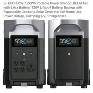Batería auxiliar para Ecoflow Delta Pro - Img 56022433