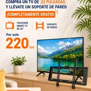 🔥 ¡SÚPER COMBO! Smart TV 32" + Soporte de Pared GRATIS ¡Ahorra espacio y dinero! 📺💥 - Img 55708602