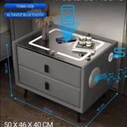 Mesita de noche inteligente USB , Bluetooth - Img 55104935