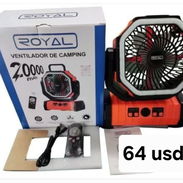 ventilador recargable F6 de 20mil mha. yoaroxan 💯 - Img 56330315